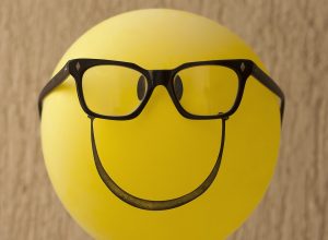 Balloon Silly Smiley Geek Geeky Nerdy Nerd