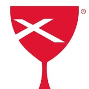 The logo of the Christian Church (Disciples of Christ) against a white background. The logo is comprised of a red chalice emblazoned with a white St. Andrew's cross.
